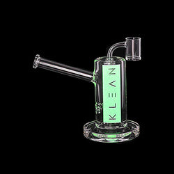 6" KLEAN 7mm Thick Glass Rig - (1 Count)-Hand Glass, Rigs, & Bubblers