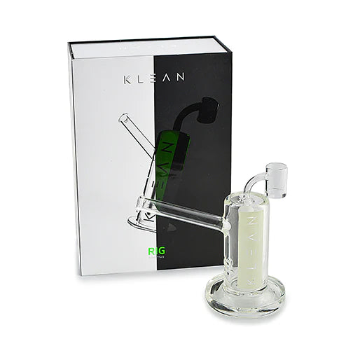 6" KLEAN 7mm Thick Glass Rig - (1 Count)-Hand Glass, Rigs, & Bubblers