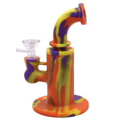 6.5 Silicone Water Pipe  Colors May Vary - 1 Count — MJ Wholesale