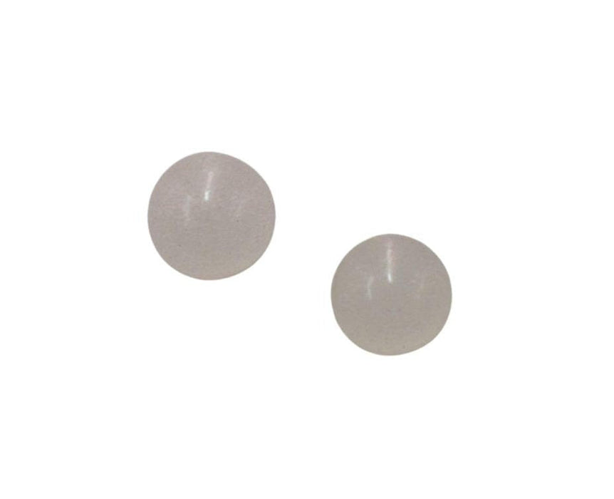 6MM Opaque White Terp Balls - (2 Count Bag)-Hand Glass, Rigs, & Bubblers