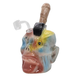 7.5" Zombie Skeleton Bubbler Color May Vary - (1 Count)-Hand Glass, Rigs, & Bubblers