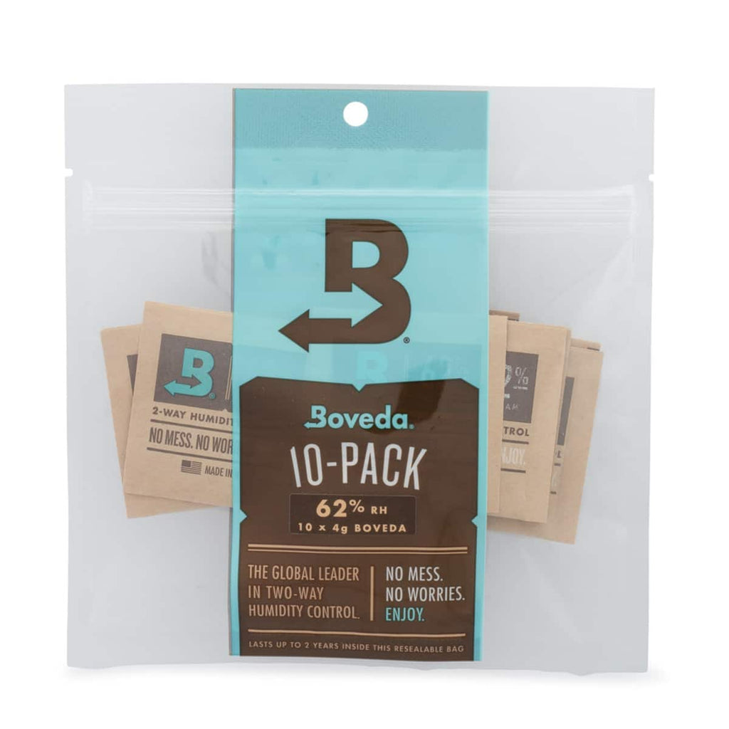 Boveda 62% Humidity Pack Small 4 Gram (10 Count, 50 Count or 125 Count Display) 125 Count Display - Mj Wholesale