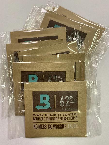 Boveda - Size Eight - Two Way Humidity Pack - 62% or 58% Pack of 10 