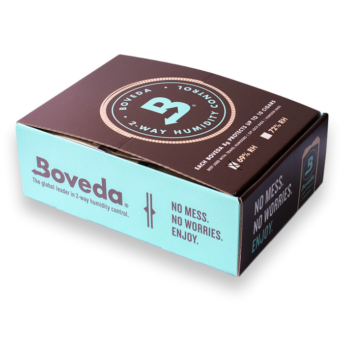 Boveda 69% Humidity Pack Small 8 Gram - 10,50 or 100 Pc Box — MJ Wholesale