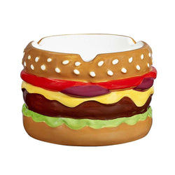 Cheeseburger Ceramic Ash Tray - (1 Count)-Rolling Trays and Accessories