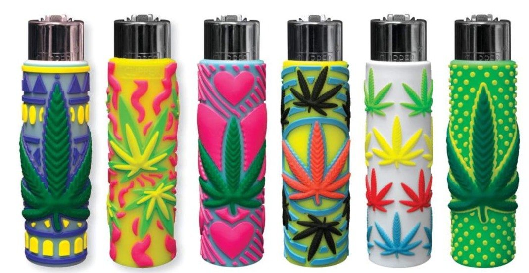 Clipper POP Lighters - Leaves Cover (30,150 OR 300 Count)-Lighters and Torches