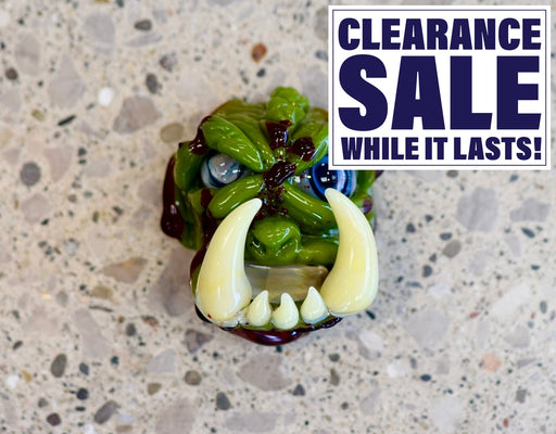 Custom Heady Glass - Orc Pendant - (1 Count)-Hand Glass, Rigs, & Bubblers