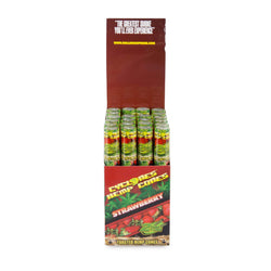 Cyclones Strawberry Hemp Cones 2 Per Tube - (24 Count Display)-Papers and Cones