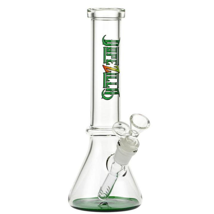 Dopezilla- 10" Lil Lizard-Water Bubbler - Green - (1 Count)-Hand Glass, Rigs, & Bubblers