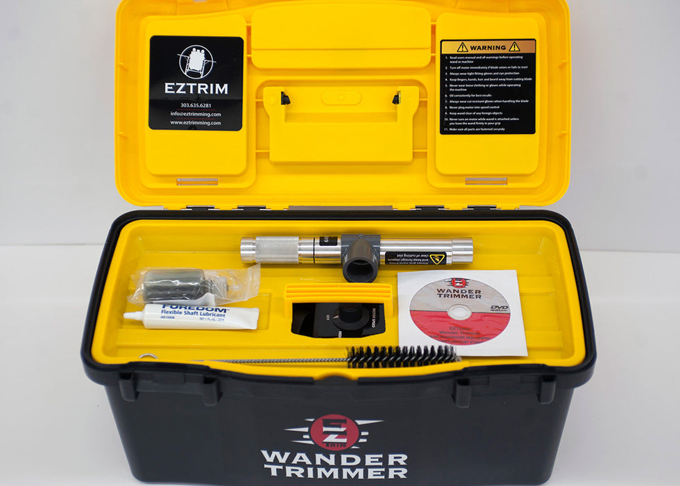 EZ Trim Wander Trimmer - Wet Commercial Leaf Trimmer - (1 Count)-Processing and Handling Supplies