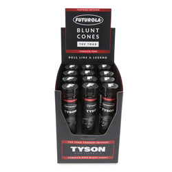 Futurola Tyson Ranch "The Toad" Terpene Infused Blunt Cones (12 Count Display)-Papers and Cones