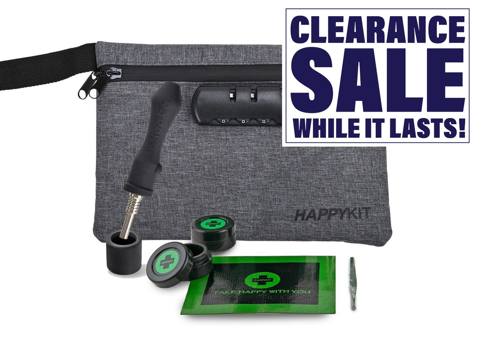 Happy Kit Happy Pouch Dab Kit - Various Colors - (1CT, 4CT OR 8 Count)-Hand Glass, Rigs, & Bubblers