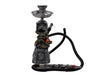 Havana Gold - 14" "Choked" Skull Hookah - Color May Vary - (1 Count)-Hand Glass, Rigs, & Bubblers