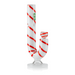 Hemper 10.5" Candy Cane Water Bubbler - (1 Count)-Hand Glass, Rigs, & Bubblers