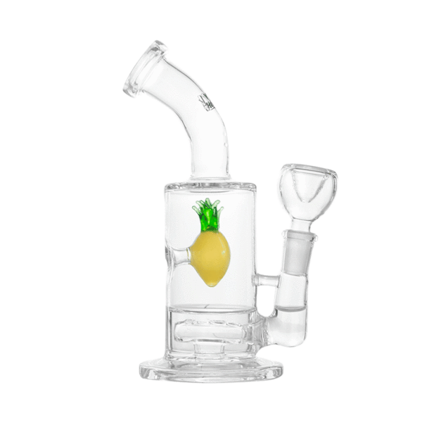 Hemper 7" Pineapple Water Bubbler - (1 Count)-Hand Glass, Rigs, & Bubblers
