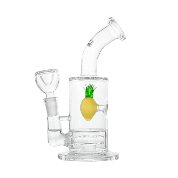 Hemper 7" Pineapple Water Bubbler - (1 Count)-Hand Glass, Rigs, & Bubblers