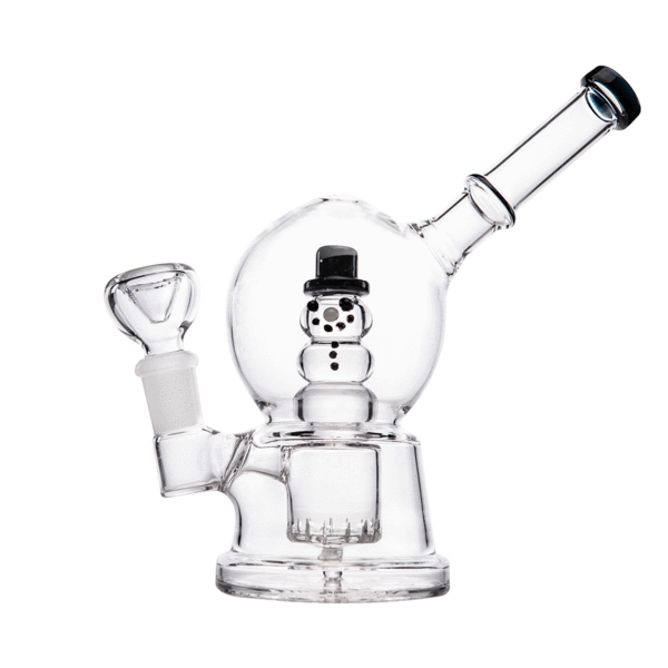 Globe Shape Glass DAB Rig Water Pipe Bubbler for Smoking