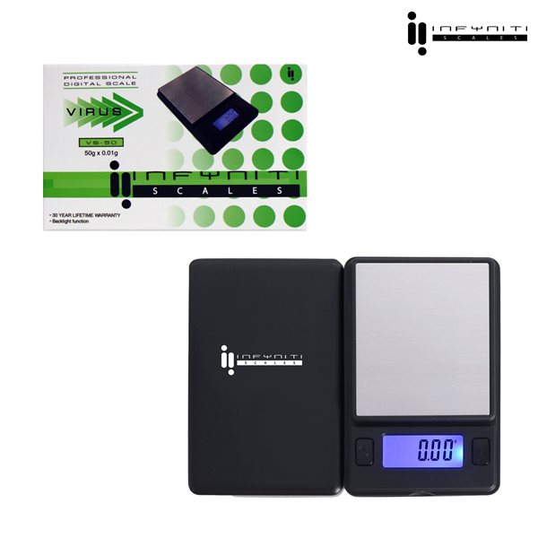 Infinty Scale Cheech & Chong Virus Digital Infinity Scale 50g X 0.01g — MJ Wholesale