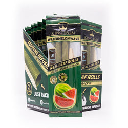 King Palm Slim Size - Watermelon Wave - 20ct - 2pk-Papers and Cones
