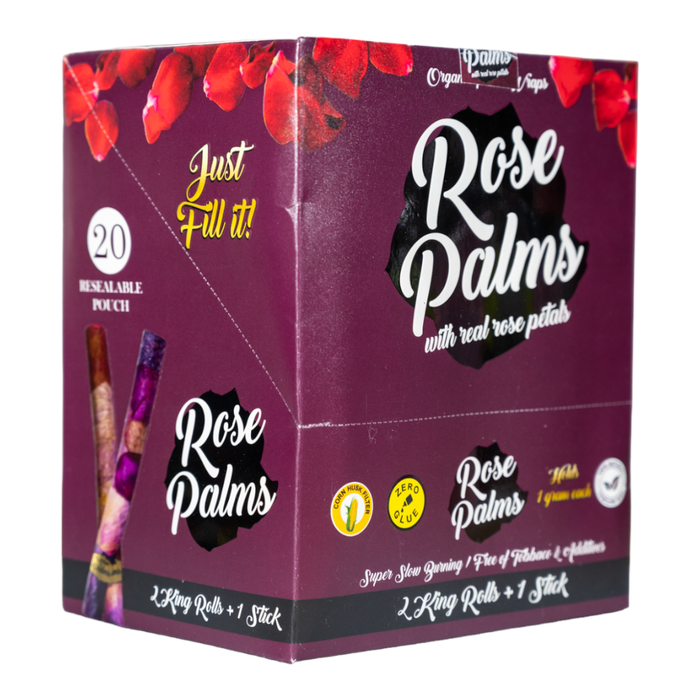 Leaf Palm Rose Palms - Various Flavors and Sizes - (20 Count Displays)-Papers and Cones