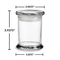 Libbey 8oz Display Jar with Lid - (1 Count)-Glass Jars