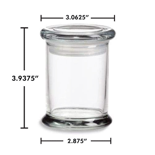 Libbey 8oz Display Jar with Lid - (1 Count)-Glass Jars