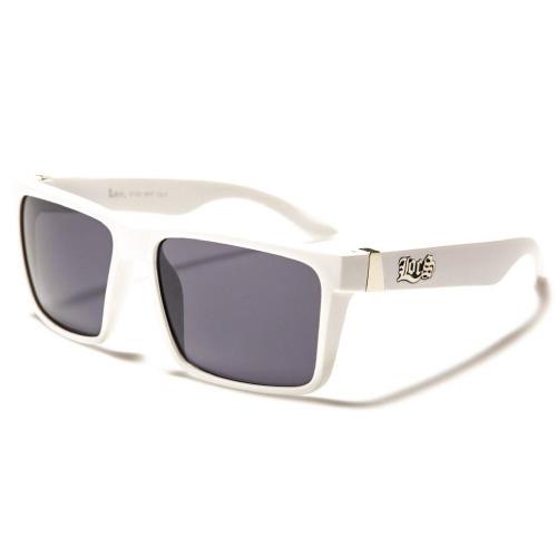 Locs Classic Men's Sunglasses - White - (1 Count) - Mj Wholesale