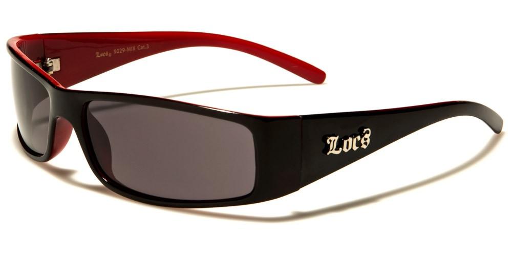 LOCS Rectangle Sunglasses - Color & Design May Vary - (1 Count or 12 Count)-Novelty, Hats & Clothing