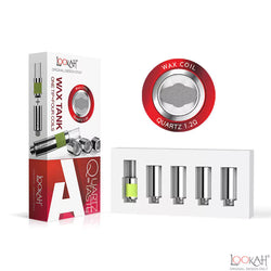 Lookah 510 Wax Tanks (1 Tip and 4 Coils Per Pack)-Vaporizers, E-Cigs, and Batteries