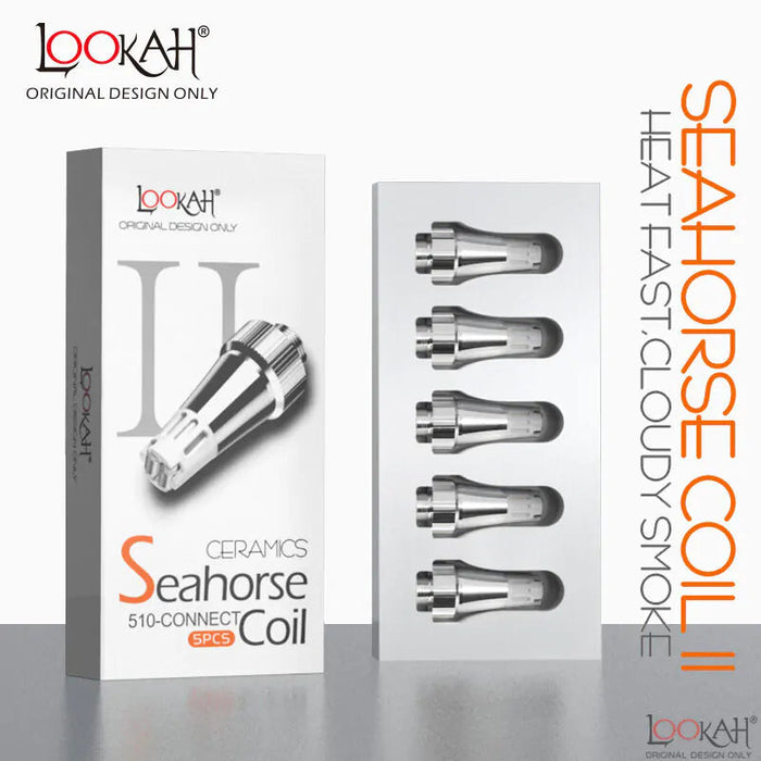 Lookah Seahorse Max Dab Pen - Various Colors - (1 Count)-Vaporizers, E-Cigs, and Batteries