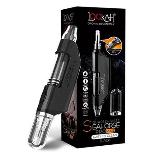 Lookah Seahorse Pro Plus Wax Pen & Dab Pen - Various Colors - (1 Count)-Vaporizers, E-Cigs, and Batteries