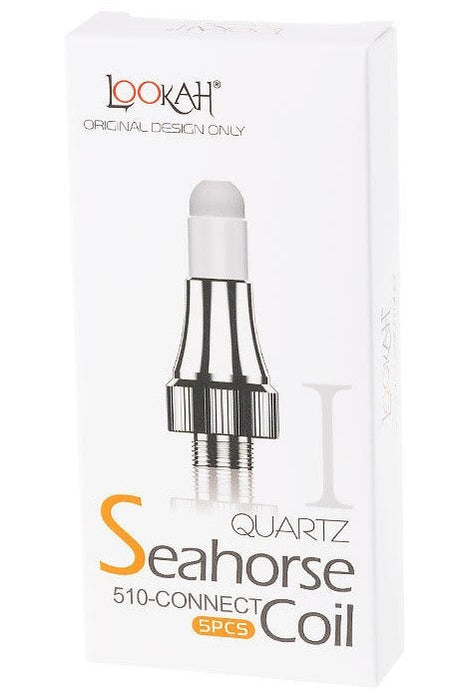 Lookah Seahorse Replacement Coils - Quartz and Ceramic (Various Counts)-Vaporizers, E-Cigs, and Batteries