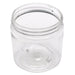 MASTER-STOCK 4 oz Clear Pet Plastic Single Wall Jar-Glass Jars