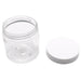MASTER-STOCK 4 oz Clear Pet Plastic Single Wall Jar-Glass Jars