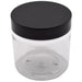 MASTER-STOCK 4 oz Clear Pet Plastic Single Wall Jar-Glass Jars