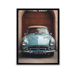 Mercedes Classic Antique Poster-Poster