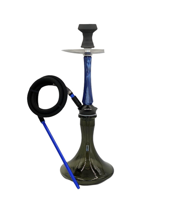MOB 25" Onyx Warrior Wood Hookah - Various Colors - (1 Count)-Hand Glass, Rigs, & Bubblers