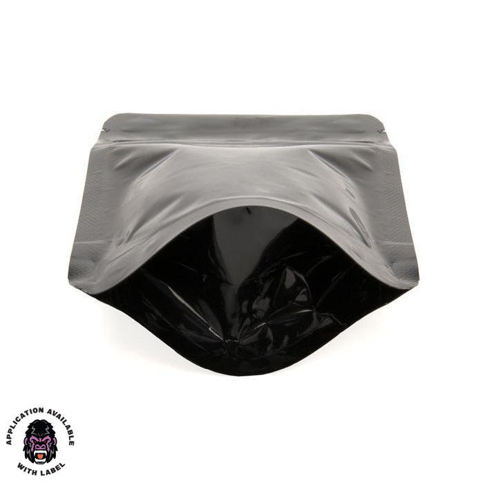 Mylar Bag Black Metallized Opaque - 1 Gram (100, 500 or 1,000 Count)-MYLAR SMELL PROOF BAGS