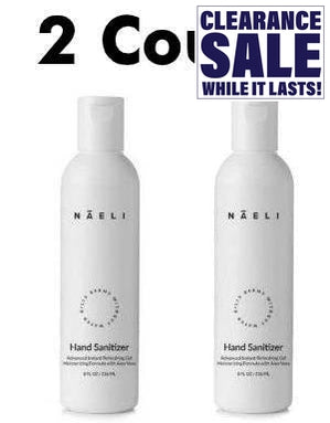 N Ā E L I - 8oz Hand Sanitizer - Made in the USA - FDA Approved (2 Count)-