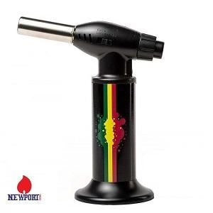 Newport Jumbo Torch 10" - Various Colors - (1 Count)-Lighters and Torches