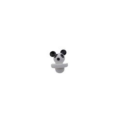 Panda Head Carb Cap - (1 Count)-Hand Glass, Rigs, & Bubblers
