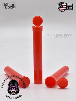 Philips RX 116mm Blunt Tube - Strawberry - CPSC Child Resistant - (475 Count)-Joint Tubes & Blunt Tubes
