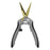 Piranha Pruner Trimming Scissors - Curved Titanium Blade - (1 Count)-Hydroponics