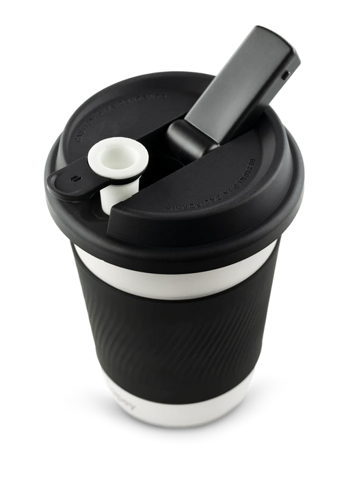 Puffco: The Cupsy - Black and White - (1 Count)-Vaporizers, E-Cigs, and Batteries