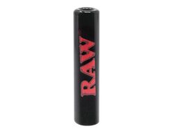 RAW Authentic Authentic Black Glass Tips - (50 Count Jar)-Papers and Cones