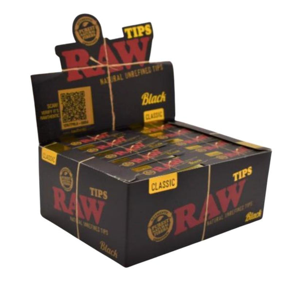 RAW Black Tips, Slim - Size, 50 unperforated Tips per Booklet, 50 Boo, 6,79  €
