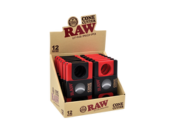 RAW Authentic Cone Cutter - (12 Count Display)-Rolling Trays and Accessories