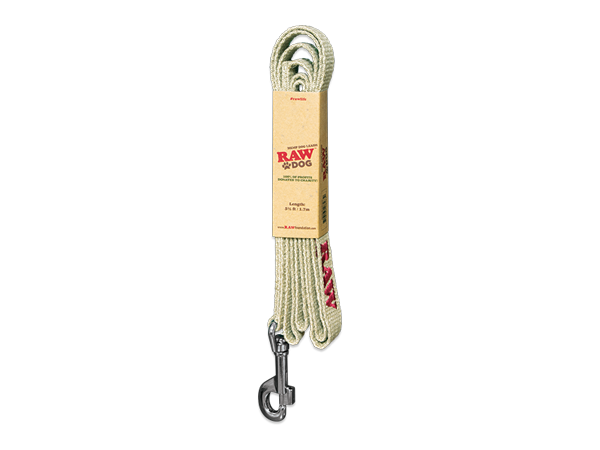 RAW Authentic Hemp Dog Leash - (1 Count)-Rolling Trays and Accessories