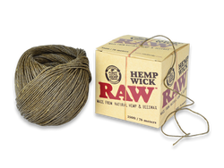 RAW Authentic Hemp Wick Ball 250ft Long European Edition - (1 Count)-Rolling Trays and Accessories