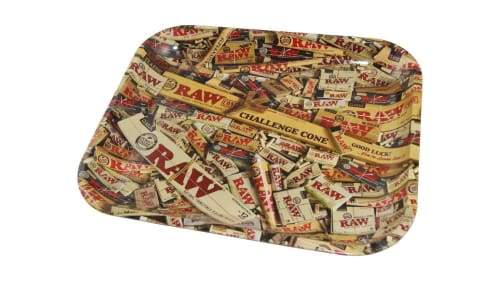 RAW Authentic Mixed Items Tray - Large - (1, 5, or 10 Count)-Rolling Trays and Accessories